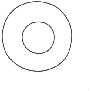 2Pcs Flat Transmission Belts Strap For RQ CW05 Vinyl Record Player Phonograph Gramophone Turntable Belt