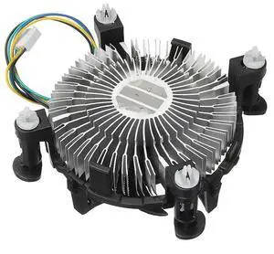 cooler Fan 4 Pin Aluminium PC Desktop Support LGA 1150 / 775 / 1155 / 1151 Motherboard CPU 1pcs