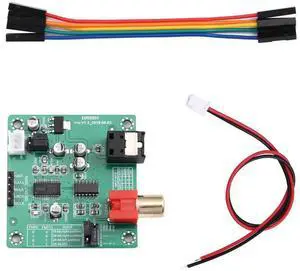 Digital Audio Receiver Coaxial Optical Fiber Input SPDIF To I2S Output Conversion Support 24Bit/96Khz Sample Rate For DIR9 Digital Audio Receiver Coaxial Optical Fiber Input SPDIF To I2S Output Conversion Support 24Bit/96Khz Sample Rate For DIR9