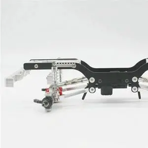 8Pc Metal Adjustable Shock Absorber Bracket Extender Seat For MN D90 MN-90 MN99S RC Car Upgrade Parts Accessories,B
