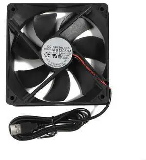 5V USB Connector 3500RPM PC Fan Cooler Heatsink Exhaust CPU Cooling Fan Replacement 120x120mm 12CM