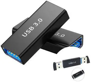 USB 3.0 Type A Female to A Female Connector Adapter AF to AF Coupler F/F Gender Changer Extender Converter for Laptop