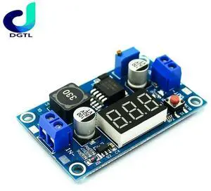 XL6009 Boost Step-up Module Power Supply LED Voltmeter Adjustable boost module with digital voltage meter displayUpdated version