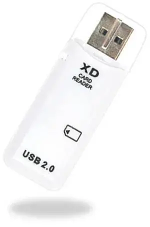 High Speed XD Card Reader Single Slot USB 2.0 Memory Card Adapter for Digital Camera PC Computer Photo Accessories