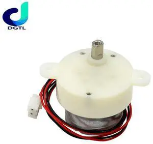 300Gear Motro Plastic Gearbox/Gear Metal Short Axis DC3V-6V 0.01-0.03A 5-7RPM Micro Geared Motor Deceleration Electric Machinery