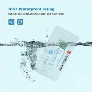 5Pcs Tempu05s USB Temperature Data Logger 60 Day Single Use Temperature Analyzer PDF Report USB Temperature Logger