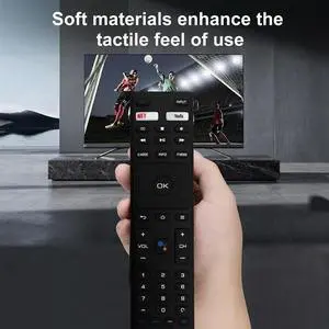 Voice Remote Control Replacement RM-C3329 For JVC Smart 4K UHD LCD HDTV RM-C3359 RM-C3369