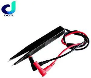 SMD Inductor Test Clip Probe Tweezers for Resistor Multimeter Capacitor Meter Clip Probe for SMD Components Measure