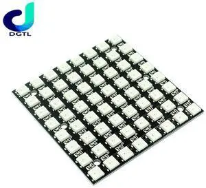 WS2812 LED 5050 RGB 8x8 64 LED Matrix for