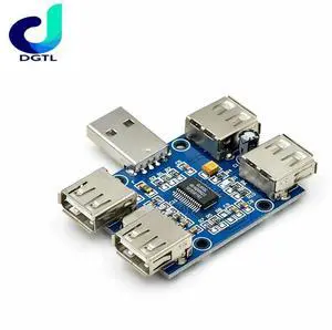 USBHUB USB2.0 HUB 4 port controller USB extension module GL850G chip