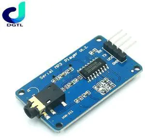 YX6300 UART Control Serial MP3 Music Player Module AVR/ARM/PIC for
