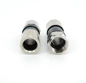 RG6 F Type Compression 2.7cm Snap Seal Plug Connector For Sky Satellite Virgin Cable L1