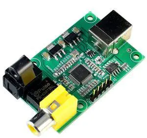 for LJM SA9123 USB to SPDIF Optical I2S Output 24BIT 192K Decoding Board HiFi SA9123L DAC-Elect