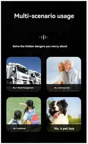 Mini Magnetic GPS Tracker Anti-Theft Tracking Device For Car/Person/Pet Location Tracker Long Standby Real-Time Locator