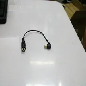 1pc 3.5mm Jack Female To Mini USB Male Audio Cable Cord for Active Clip Mic Microphone Adapter for Sports Camera