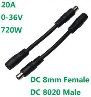 DC 8mm Connector Cable DC 7909 to DC 8020 Adapter for Solar Panel RV Automotive Marine Portable Power Station Solar Generator