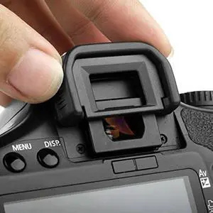 2 Pcs Protector Cover: 1 Pcs EW-73D Lens Hood Shade Protector Cover For EF-S & 1 Pcs Camera Eyecup Eyepiece For