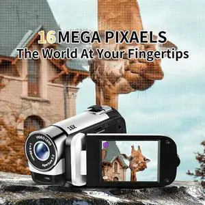 1080P HD 16X Digital Zoom Digital Camera Anti-Shake And Shockproof Digital Camera Digital Camera For Vlog Travel Camera Hi