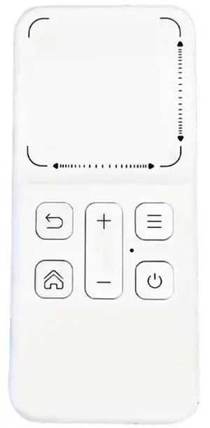 Air 2 Phone Remote Control With Bluetooth On-Screen Pointer Touchpad For For Phone Computer For Device White