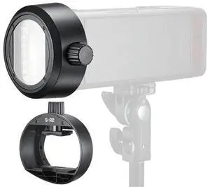 S-R2 Round Head Accessories Adapter Suit For V860III AD200PROII TT685 II TT600S For 580EX Flash Mount AK-R1 S-R2 Round Head Accessories Adapter Suit For V860III AD200PROII TT685 II TT600S For 580EX Flash Mount AK-R1