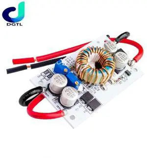 Aluminum plate 250W high power step-up constant current voltage LED driver power supply for car laptop