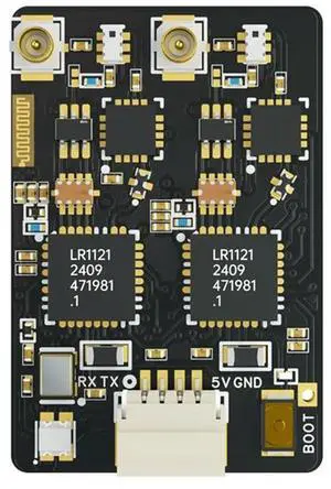 ELRS Receiver 915M/2.4G Dual-Band 100Mw Gemini Receiver RX Module ESP32-C3 Chip Forrc FPV Traversing Drones Parts