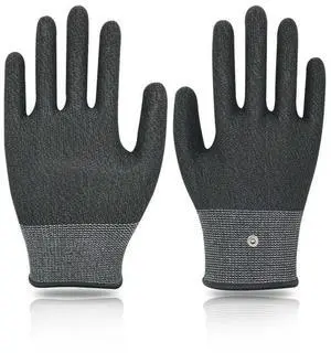 Silver Ion Conductive Massage Gloves for Hand Therapy, Pain Relief, Meridian Activation & Beauty Care Rejuvenation