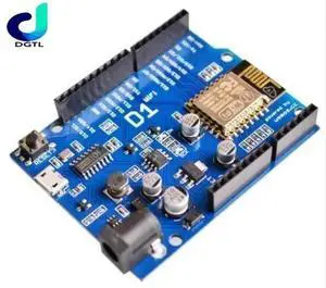 ESP-12EforWeMos D1 ForUNOR3 CH340G WiFi Development Board Based ESP8266 Shield Smart Electronic PCB For Compatible IDE