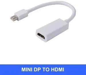 Stable and Practical Computer Adapter Cable, Mini Display Port Connectors for Home Office, Easy to Use, Malfunction-Free Line, D