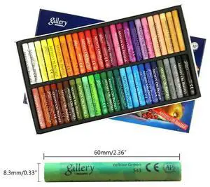 48 Vibrant Colors Oil Pastels Graffiti Soft Crayons Painting Drawing Pen for Classroom Rewards Party School Incentives