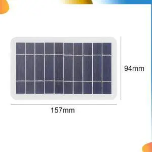 5V High Power USB Solar Panel Outdoor Waterproof Hike Camping Portable Cells Solar Charger For Mobile Phone 5V High Power USB Solar Panel Outdoor Waterproof Hike Camping Portable Cells Solar Charger For Mobile Phone