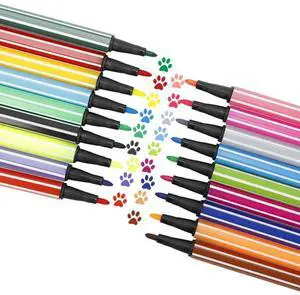 12pcs Children Painting Non-toxic water color pencil Washable Watercolor Pen Mark Painting for kids drawing Art Supplies