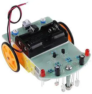 D2-1 DIY Kit ligent Tracking Line Smart Car Kit TT Motor Electronic DIY Kit Smart Patrol Automobile Parts DIY Electronic