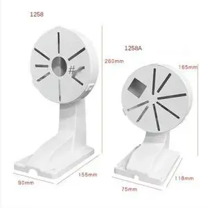 Indoor Surveillance Dome Camera Wall Mount Bracket Plastic Universal Dome Bracket DS - 1258ZJ