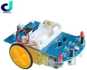 D2-1 diy kit ligent tracking the car kit D2-1 patrol car parts Electronic manufacture DIY smart car diy electronic suite