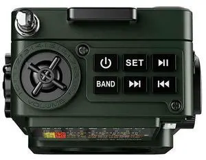 HRD-700 Full Band MW/FM/SW/WB Radio Portable Multimedia Music Player Supports Bluetooth TF Card Receiver Signal Input