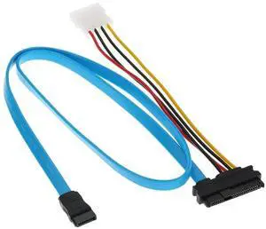 Cable Adapter Cord to connect SAS controller to SATA hard drives, 70cm, Serial Attached SCSI SFF - 8482 to SATA, HDD Hard Disk D