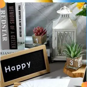 16 Sheets Self-Adhesive Vinyl Letters Numbers Kit, Mailbox Numbers Sticker For Mailbox,Signs,Window,Cars,Address Number