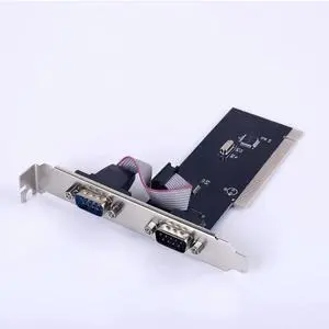 PCIe Expansion Card RS232 RS-232 Serial Ports Parallel Port Connectors COM DB9 PLT Port Expansion Card with Chip AX99100