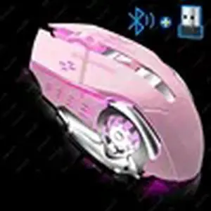 Rechargeable Wireless Silent Bluetooth USB Mechanical E-Sports Backlight Gaming Mouse for Computer