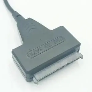 2.5 Inch and 3.5 Inch Portable USB2.0 To SATA Adapter Cable for HDD/SSD Laptop Hard Drive (7+15)