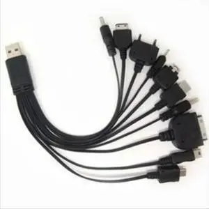 1pcs 10 In 1 Multi Charger USB Cables for Mobile Phones Cord