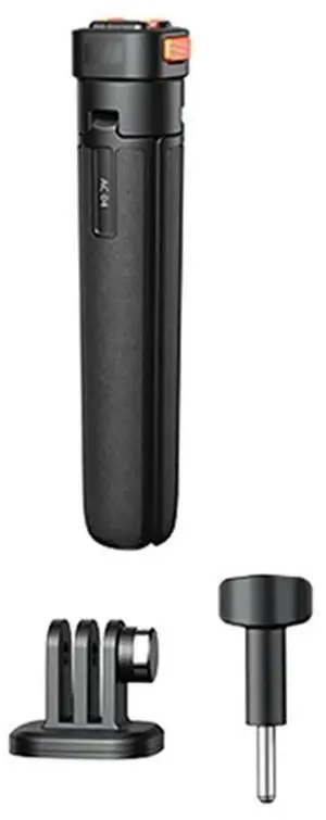 For Action Camera Compatible Mini Magnetic Quick Release Selfie Stick Tripod 1/4 Screw Mount