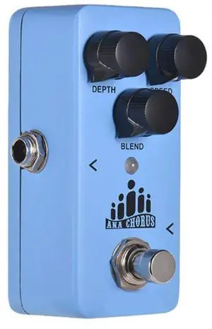 Full l Shell Guitar Pedal ANA CHORUS Mini Guitar Pedal Analog Chorus Effect Processor With True