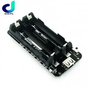 ESP8266 ESP32 Dual Lithium Shield V8 5V 2.2A 3V 1A Mobile Power Bank Charging Module Micro USB For