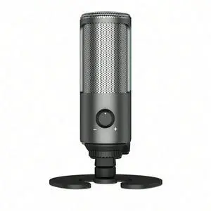 For PC, PS4/5 Compatible USB Gaming Microphone Kit- Condenser Cardioid Mic Set With RGB Lighting For Streaming