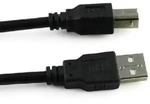 USB 2.0 Print Cable, USB Type A To B Male To Male, Printer Cable for Label Printer, DAC USB Printer