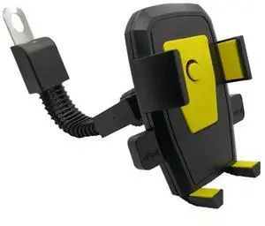 Mobile Phone Bracket, Motorcycle Electrical Car, Non - slip Anti - vibration, Rotatable Rearview Mirror, Automatic Lock Riding H