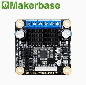 Makerbase MKS TMC5160-PRO High current 6A High Valtoge 8-60VDC Stepper Motor Driver SPI Mode Marlin Klipper 3D printer parts