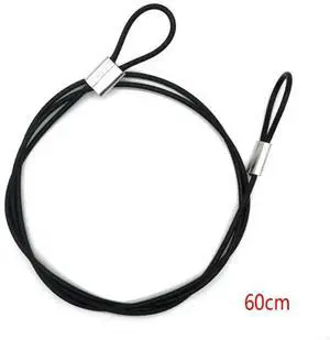 Safety Strap Stainless Steel Tether Lanyard Wrist Hand 60cm For Camera